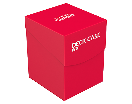 Deck Box - Deck Case 100+ Red - Standard Size - Ultimate Guard