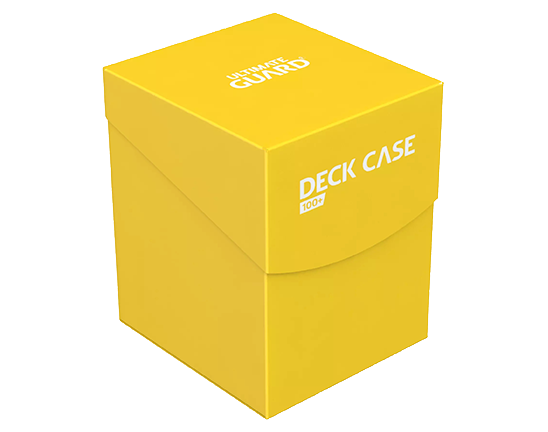 Deck Box - Deck Case 100+ Yellow - Standard Size - Ultimate Guard