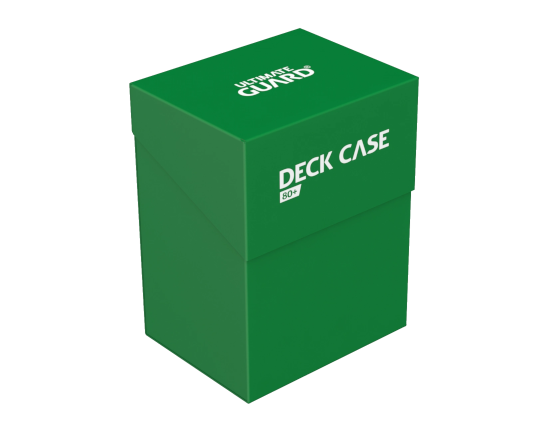 Deck Box - Deck Case 80+ Green - Standard Size - Ultimate Guard