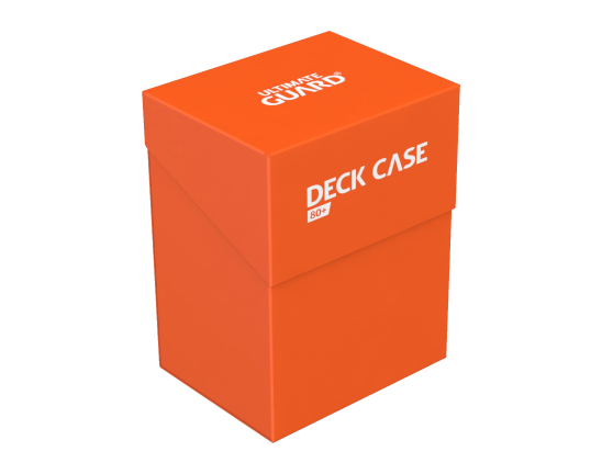 Deck Box - Deck Case 80+ Orange - Standard Size - Ultimate Guard
