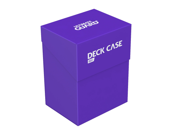 Deck Box - Deck Case 80+ Purple - Standard Size - Ultimate Guard