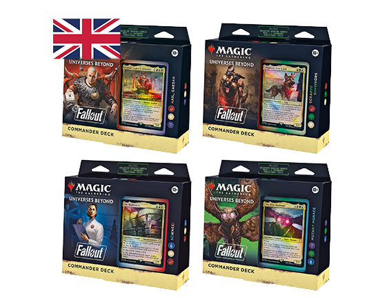 Universes Beyond - Fallout - Commander Deck Bundle