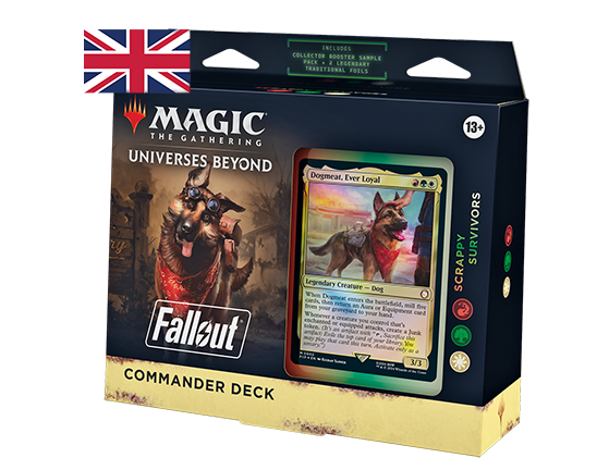 Universes Beyond - Fallout - Commander Deck Scrappy Survivors