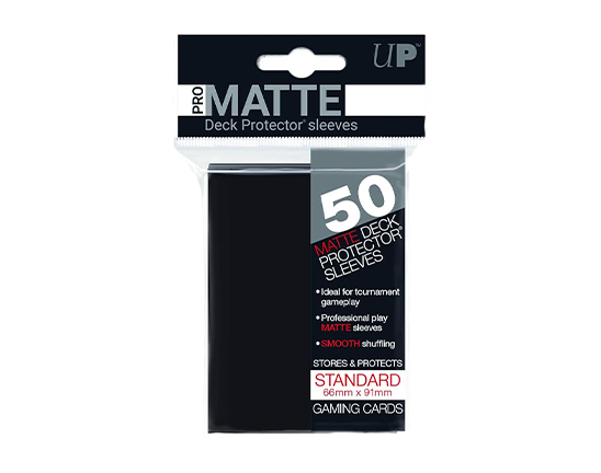 Sleeves - Matte Black - Ultra Pro