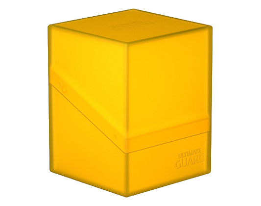 Deck Box - Boulder 100+ Amber - Standard Size - Ultimate Guard