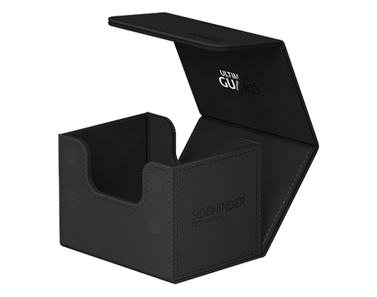 Deck Box - Sidewinder XenoSkin 100+ Black - Standard Size - Ultimate Guard