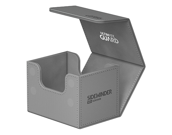 Deck Box - Sidewinder XenoSkin 100+ Grey - Standard Size - Ultimate Guard