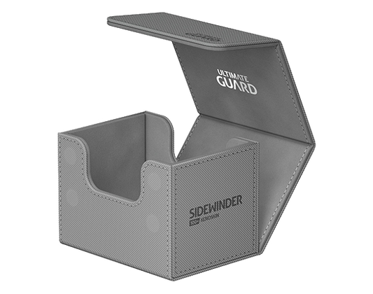 Deck Box - Sidewinder XenoSkin 100+ Grey - Standard Size - Ultimate Guard