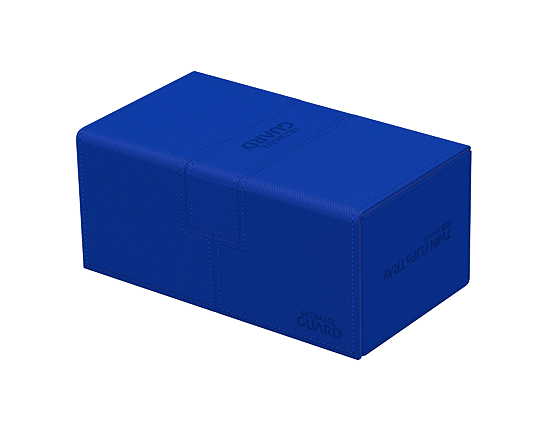Deck Box - Twin Flip'n'Tray XenoSkin 200+ Blue - Standard Size - Ultimate Guard