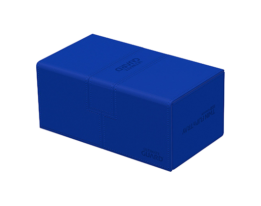 Deck Box - Twin Flip'n'Tray XenoSkin 200+ Blue - Standard Size - Ultimate Guard