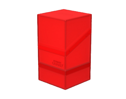 Deck Box - Boulder'n'Tray 100+ Ruby - Standard Size - Ultimate Guard