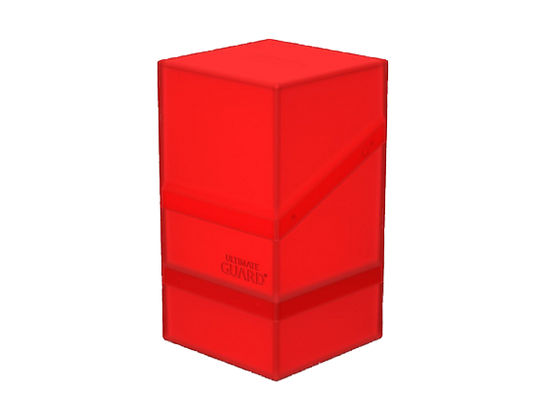 Deck Box - Boulder'n'Tray 100+ Ruby - Standard Size - Ultimate Guard