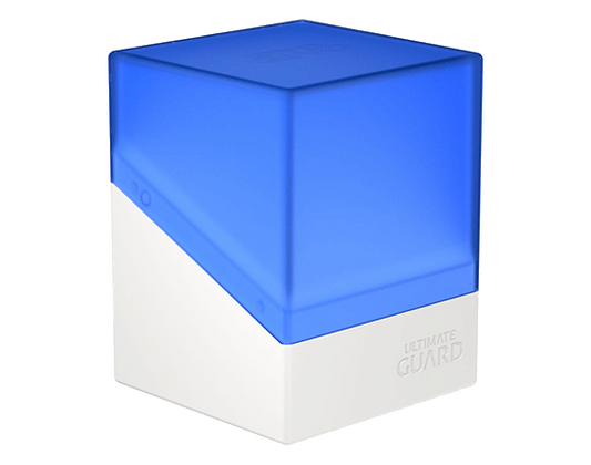 Deck Box - SYNERGY Boulder 100+ Blue/White - Standard Size - Ultimate Guard