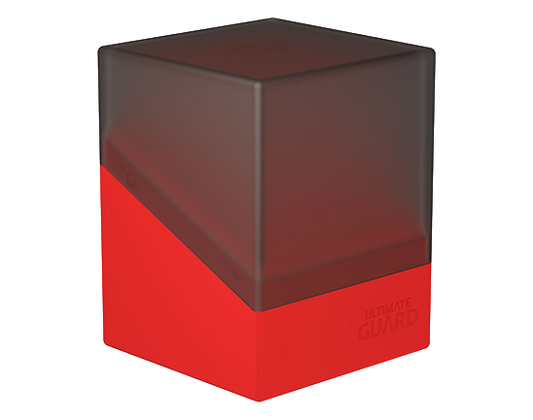 Deck Box - SYNERGY Boulder 100+ Black/Red - Standard Size - Ultimate Guard