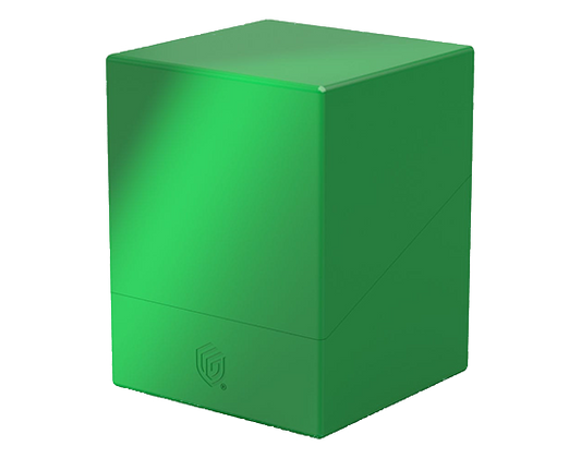 Deck Box - Solid Boulder 100+ Green - Standard Size - Ultimate Guard