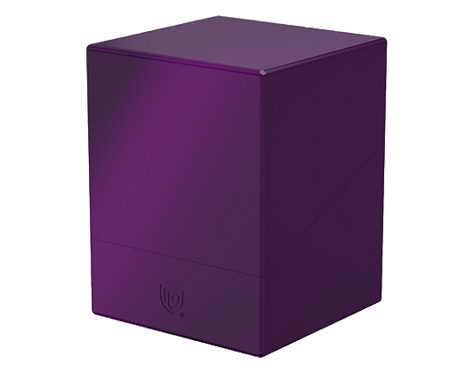 Deck Box - Solid Boulder 100+ Purple - Standard Size - Ultimate Guard