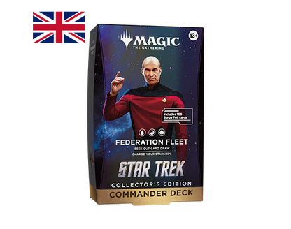 Magic The Gathering - Star Trek - Commander Deck Collector's Edition - Federal Fleet - PREORDINE