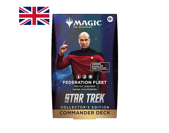 Magic The Gathering - Star Trek - Commander Deck Collector's Edition - Federal Fleet - PREORDINE