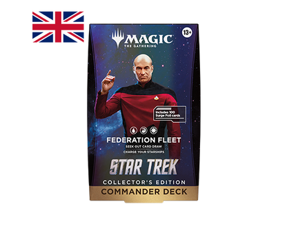 Magic The Gathering - Star Trek - Commander Deck Collector's Edition - Federal Fleet - PREORDINE