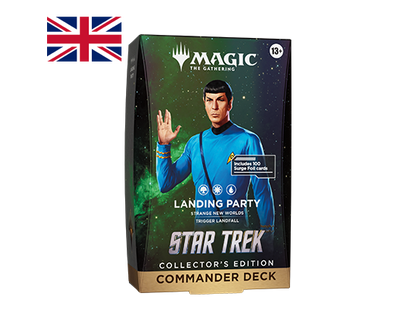 Magic The Gathering - Star Trek - Commander Deck Collector's Edition - Landing Party - PREORDINE