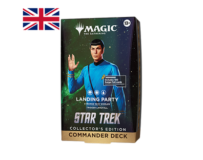 Magic The Gathering - Star Trek - Commander Deck Collector's Edition - Landing Party - PREORDINE