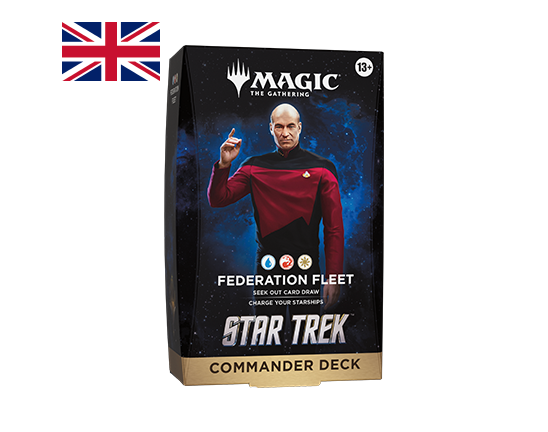 Magic The Gathering - Star Trek - Commander Deck - Federal Fleet - PREORDINE