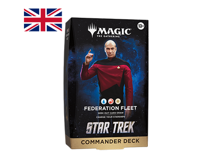 Magic The Gathering - Star Trek - Commander Deck - Federal Fleet - PREORDINE