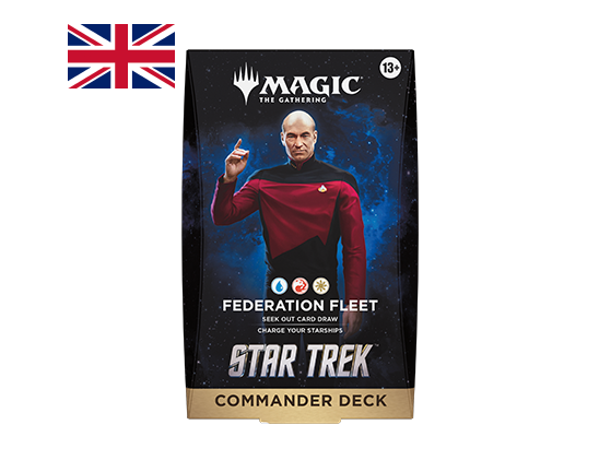 Magic The Gathering - Star Trek - Commander Deck - Federal Fleet - PREORDINE