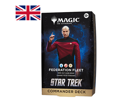 Magic The Gathering - Star Trek - Commander Deck - Federal Fleet - PREORDINE