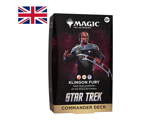 Magic The Gathering - Star Trek - Commander Deck - Klingon Fury - PREORDINE