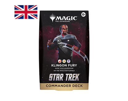 Magic The Gathering - Star Trek - Commander Deck - Klingon Fury - PREORDINE