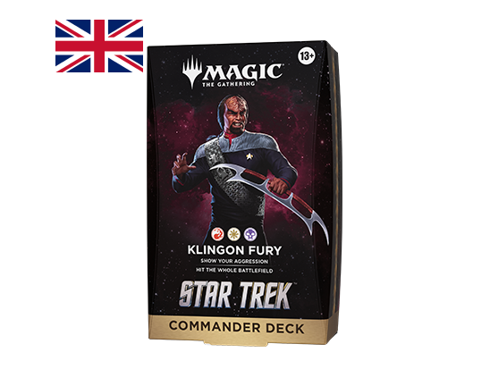 Magic The Gathering - Star Trek - Commander Deck - Klingon Fury - PREORDINE
