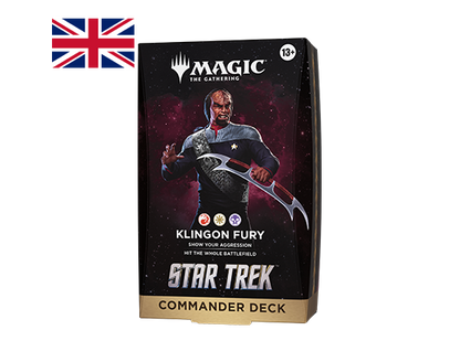 Magic The Gathering - Star Trek - Commander Deck - Klingon Fury - PREORDINE