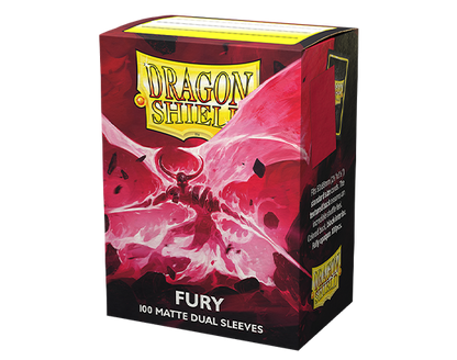 Sleeves - Dual Matte Fury  - Dragon Shield