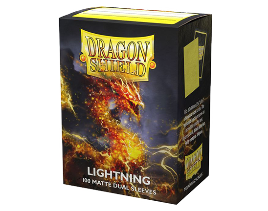 Sleeves - Dual Matte Lightning  - Dragon Shield