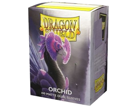 Sleeves - Dual Matte Orchid - Dragon Shield