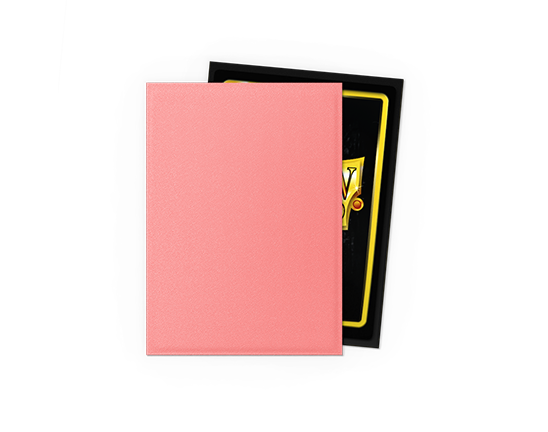 100 Protèges Cartes - Standard - Dual Matte Peach - Dragon Shield 100 Protèges Cartes - Standard - Dual Matte Peach - Dragon Shield