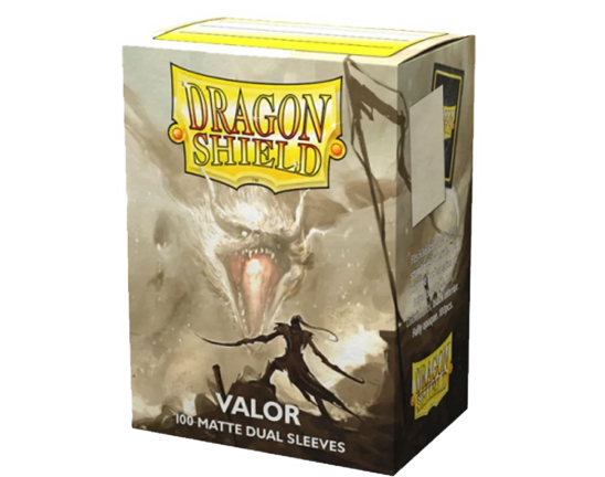Sleeves - Dual Matte Valor  - Dragon Shield