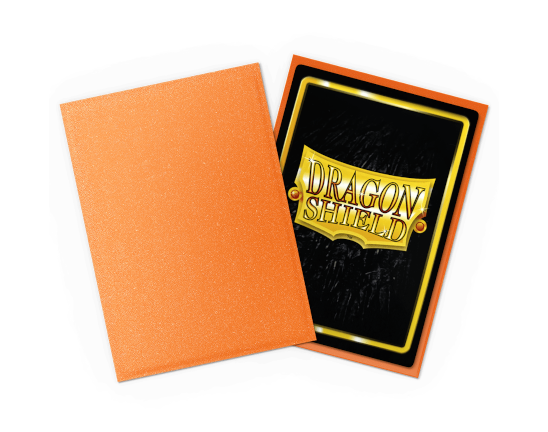 Sleeves - Matte Amber - Dragon Shield