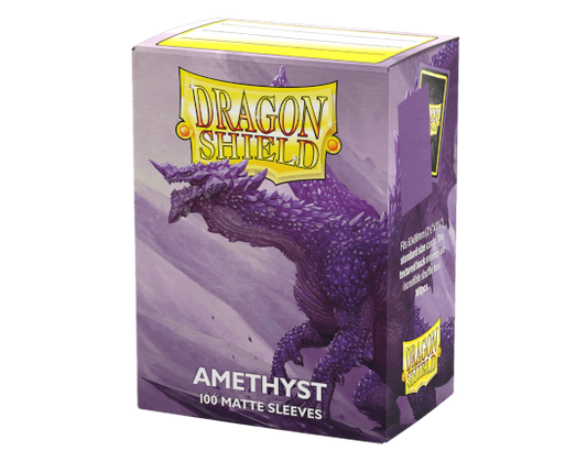 Sleeves - Matte Amethyst - Dragon Shield