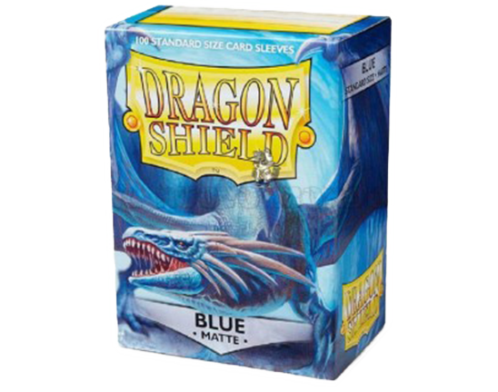 Sleeves - Matte Blue - Dragon Shield