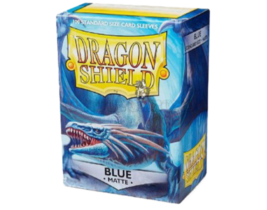Sleeves - Matte Blue - Dragon Shield