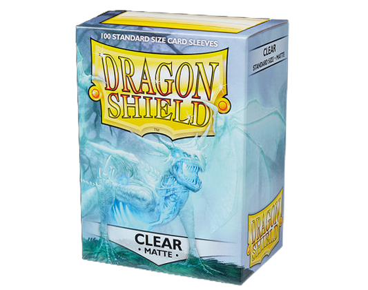 Sleeves - Matte Clear - Dragon Shield