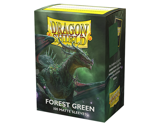 Sleeves - Matte Forest Green - Dragon Shield