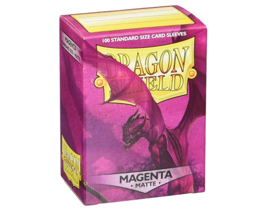 Sleeves - Matte Magenta - Dragon Shield