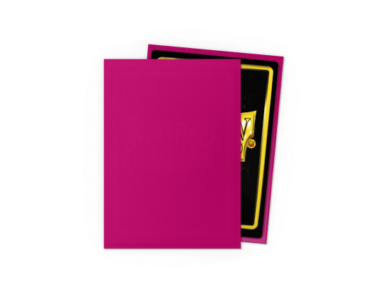 Sleeves - Matte Magenta - Dragon Shield