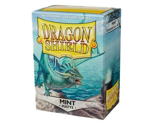 Sleeves - Matte Mint - Dragon Shield