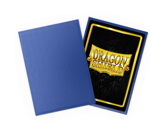 Sleeves - Matte Non Glare Blue - Dragon Shield