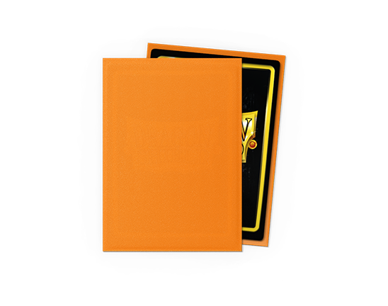Sleeves - Matte Orange - Dragon Shield