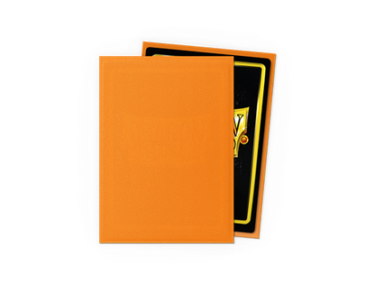 Sleeves - Matte Orange - Dragon Shield